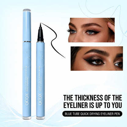 【QCQX】Long-lasting eyeliner -lightweight, waterproof,vegan,cruelty-free,24-hour smooth application,ultra-creamy andsilky smooth texture.-A