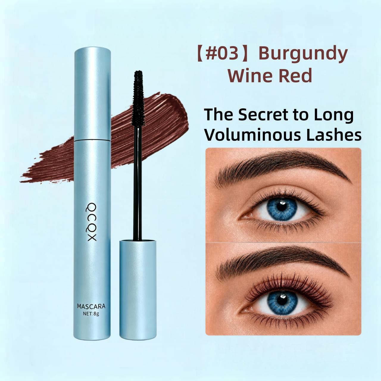 【QCQX】Professional eyelash extension mascara - Ultimate density, remarkable length, waterproof and long-lasting formula