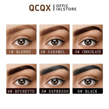 QCQX Three Dimensional Eyebrow Dye Cream, waterproof and sweatproof, suitable for all skin tones